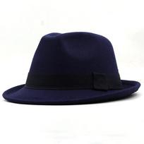 Nauja Fedora skrybėlių juostelė diržas plataus krašto tvirtos apvalios viršutinės moteriškos kepurės klasikinės paprastos formalios suknelės bažnyčia balta juoda žieminė kepurė 56-58CM
