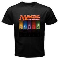 Magic The Gathering Juodi Unisex Marškinėliai S