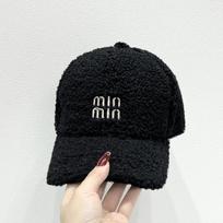 Madinga moteriška beisbolo kepuraitė su siuvinėtais užrašais, minkšta ir patogi žieminė kepurė poroms Adjustable