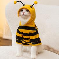 Cat Hoodie Carpet Bee Halloween Costume Coat Clothing Party Autumn Winter Wedding Adorable Puppy S