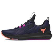 Under Armour Project Rock BSR Midnight Navy Flare Orange Vyriški sportbačiai Mėlyni Juodi 3027344-402 45