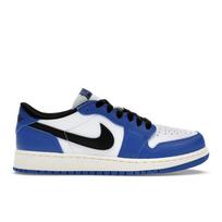 Air Jordan 1 Retro Low OG GS Game Royal Vaikams Sportbačiai Mėlyni Balti Juodi CZ0858-140 36.5