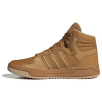 Adidas Neo Entrap Mid Apvalus priekis Suvarstomi Neslystantys Patvarūs Aukšto Viršaus Riedlenčių Batai Unisex Kedai Rudi ID6008 38