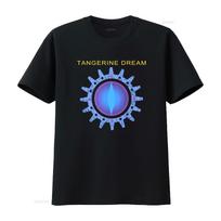 Vintažinis 1992 m. Tangerine Dream Koncerto Marškinėliai Juodi S dydžio iki 5XL AL26 vintažinis Išskalbtas Unisex Stilingas madingas Patogus Universalus S