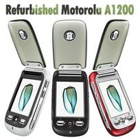 Atnaujintas Originalus Motorola A1200 2.4  2.0MP GSM Atlenkiamas Mobilusis Telefonas su 1 SIM No charger balta