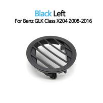 Car Front Dashboard Air Conditioner AC Vent Grille Small Round Cover For Mercedes Benz X204 GLK Class W204 GLK260 GLK300 GLK350 Black Left