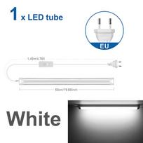 25 W LED parduotuvės šviestuvas, 50 cm, 1,64 pėdos, T8 LED vamzdelis, sujungiamas aliuminio strypas, skirtas darbo stalui, garažui, sandėlio spintelei, apšvietimui.