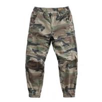 Vyriškos Retro Kamufliažinės Jogger Kelnės - Laisvos Karinės Kasdienės Kelnės Streetwear ir Darbo Drabužiams 2XL
