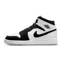 Air Jordan 1 Mid SE GS Diamond Vaikams Sportbačiai Balti Juodi Daugiaspalviai DN4321-100 36