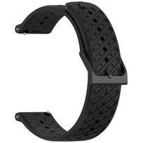 Silikoninė apyrankė Suunto Race2 Race 2 Run Sunnto9 Peak Pro išmaniajam laikrodžiui, pakaitinis dirželis, silikoninis minkštas dirželis, 22 mm 22mm juoda