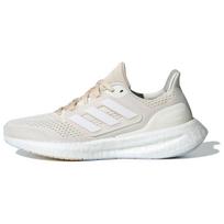 Adidas Pureboost 23 Dramblio kaulo spalvos su metaliniu Halo Blue akcentu Moteriški sportbačiai IF1535 36⅔