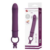FOR HIM PRETTY LOVE - CORA VIBRATOR PENIS FORM WITH RESISTANCE RING