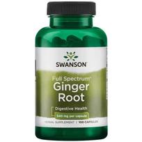 SWANSON imbiero šaknies ekstraktas 540 mg – 100 kapsulių