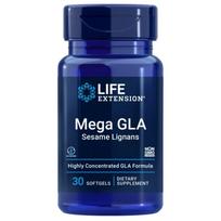 LIFE EXTENSION Mega GLA sezamų lignanai – 30 kapsulių
