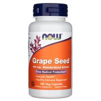 NOW FOODS vynuogių sėklų ekstraktas 100 mg – 100 kapsulių