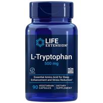 LIFE EXTENSION L-triptofanas 500 mg - 90 kapsulių