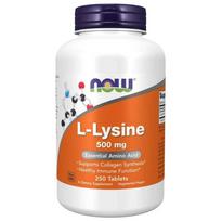 NOW FOODS L-lizinas 500 mg – 250 tablečių