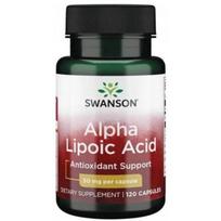 SWANSON ALA, alfa lipoinė rūgštis 50 mg – 120 kapsulių