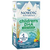 Nordic Naturals vaikams skirtas vegetariškas DHA – 120 mini kapsulių