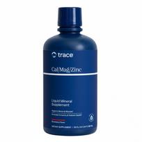 TRACE MINERALS kalcis/magnis/cinkas, braškių skonio - 946 ml