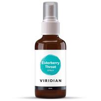 VIRIDIAN ekologiškas šeivamedžio uogų gerklės purškalas - 50 ml