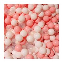 100 vnt kamuoliukų rutuliukai, sutirštinti, ekologiški, sklandžiai daugkartinio naudojimo, atsparūs įkandimams, PE medžiaga „Macaron Color Pit Balls“ vaikų darželio žaislas 5