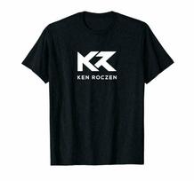 Ken Roczen Motocross Supercross Racer Logo trumpomis rankovėmis unisex marškinėliai su juodu logotipu S black