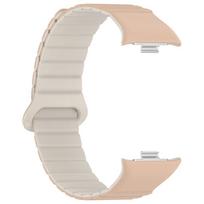 Silikoninis dirželis, skirtas „Mi Band 8 Pro Smart Watch Band“ magnetinės kilpos pakaitinei apyrankei, skirta „Xiaomi Mi Band 8 Pro“ apyrankei „Correa“ For Xiaomi Mi Band 8 Pro smėlis