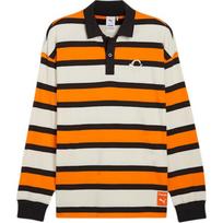 Puma X Carrots Collaboration Squad Dryžuoti marškinėliai ilgomis rankovėmis Unisex marškinėliai oranžiniai balti 627444-45 S