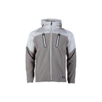 Under Armour Color Block Logo Print Hooded Jacket Men Jackets Gray 1374630-592 M