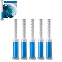 Vienkartinis tualeto valiklis Gėlių gelio gaiviklis Aromatinis tualeto gelio štampas Pašalina kvapus Dezodorantas voniai Kvepalai Valymas 5PCS Ocean