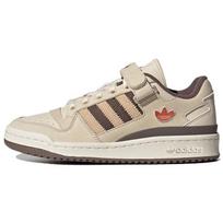adidas Forum Low Ekrū spalvos Moteriški sportbačiai Kreminis Smėlio-Stratos Stebuklingas-Tamsiai rusvas IE1827 40