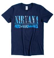 Nirvana Nevermind Oficialūs vyriški marškinėliai 2XL blue