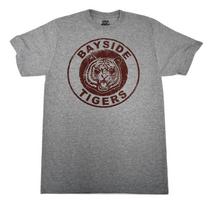 Saved By The Bell Mens Bayside Tigers Gray Shirt New S 3XL