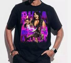 Rhea Ripley Vintažiniai Unisex Marškinėliai Dydis S-5XL M purple