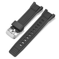 TPU guminis dirželis Casio G-SHOCK MTG-B3000 laikrodžiui, modifikuotas dervos silikono riešo dirželis, vyriškas, vandeniui atsparus, alpinizmo laikrodžio priedai MTG-B3000
