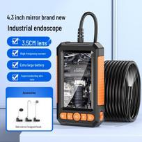 4.3  HD Endoscope Camera with Screen - Handheld 8mm Inspection Tool Single Lens 1m