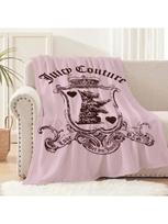 Madingas J-Juicy C-Couture pledas Minkštas Patogus Sumigti Pliušinis Tinkamas Svetainei Biurui Miegamajam Gimtadieniui Namų Dovana 75X95CM pilka spalva