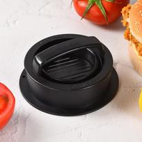 Round Hamburger Presses Burger Press Beef Grill Food-Grade Hamburger Helper Meat Press Cutlets Patty Maker Mold Kitchen Gadgets juoda