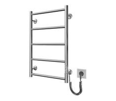 Vonios rankšluosčių radiatorius CLASSIC 65W/230V 66x42 cm nerūdijančio plieno / blizgus chromas, dešinės pusės