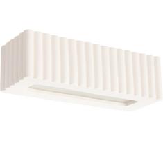 Sollux SL.1885 - Sieninis šviestuvas RIGATA 1xE27/15W/230V, keraminis, baltas