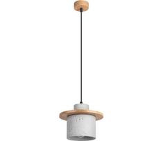 Sollux SL.1363 - Pakabinamas šviestuvas ant laido MAB 1xE27/15W/230V Ø 22 cm betonas/pilka