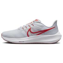 Nike Air Zoom Pegasus 39 Platinum Tint Light Crimson Vyriški sportbačiai Balti Adobe DH4071-009 45