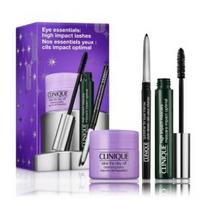 Clinique High Impact rinkinys moterims (7 ml. tušas + 0,14 g. pieštukas + 15 ml. valomasis balzamas) - 1 vnt.