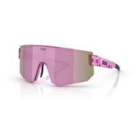 BLIZ P005 Small akiniai | Transparent Pink - Brown Rose Multicolour