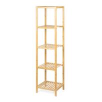 Natūralios spalvos iš bambuko vonios lentyna 37x140 cm Skaren – Bonami Essentials