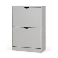 Pilkos spalvos atlenkiama spintelė batams 50x82x24 cm Stelo – Bonami Essentials