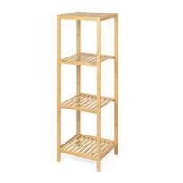 Natūralios spalvos iš bambuko vonios lentyna 37x110 cm Skaren – Bonami Essentials