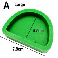 Dantų laboratorijos įrankis, silikono gumos pagrindas, buvęs formos, gipso raižinys, modelis, buvęs pagrindas 2 pieces A
