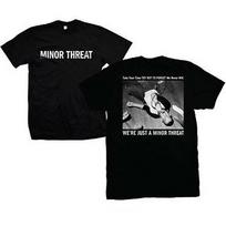 Minor Threat Marškinėliai Mes Esame Tik Ian Mackaye Juodi Marškinėliai Autentiški M gray